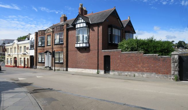 Substantial Grade ll Listed Office Building with Large Car Park to the rear in a prominent Newton Abbot town centre location with potential for Residential development (STP)