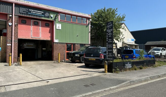 Industrial Investment Opportunity let on a new 6 year lease on the Shutterton Business Park in Dawlish